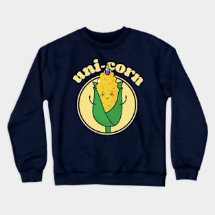 Funny Pun Uni-corn kawaii Crewneck Sweatshirt